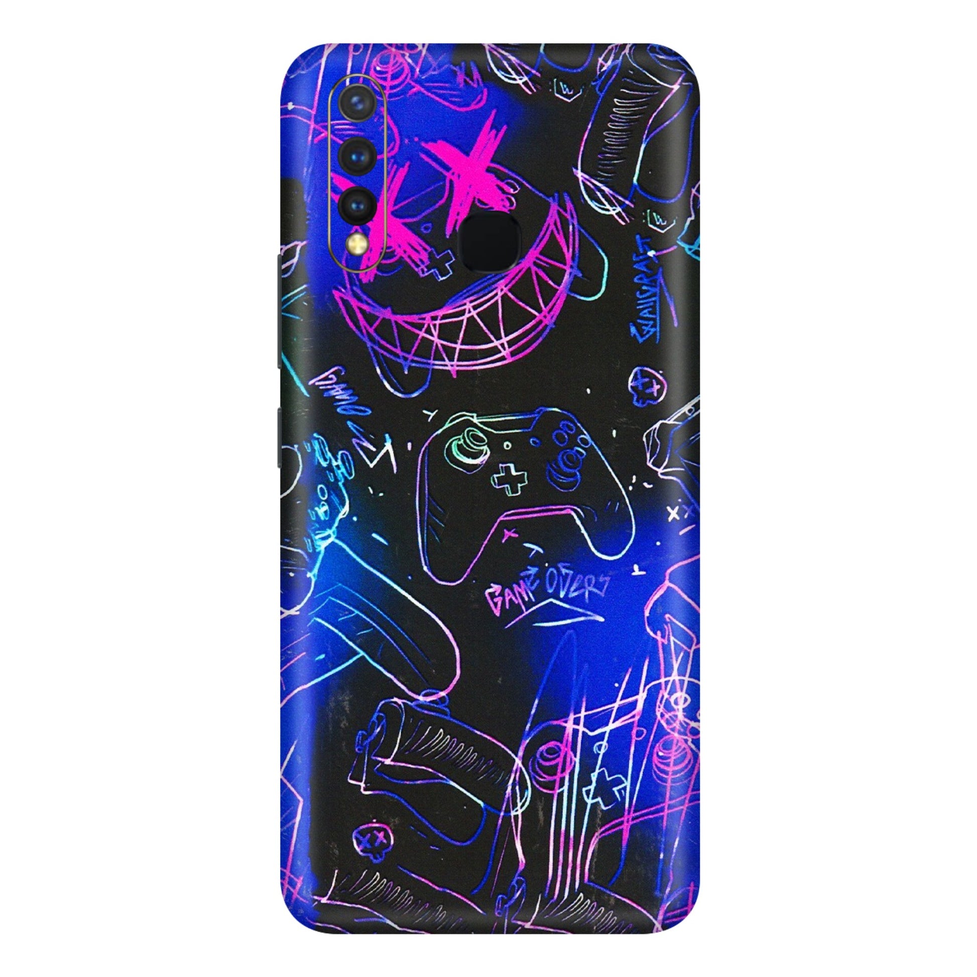 VIVO Y Series Phone Skins (All Models) - Gamers Paradise - 3D Embossed Finish (L-258) Vivo Y19