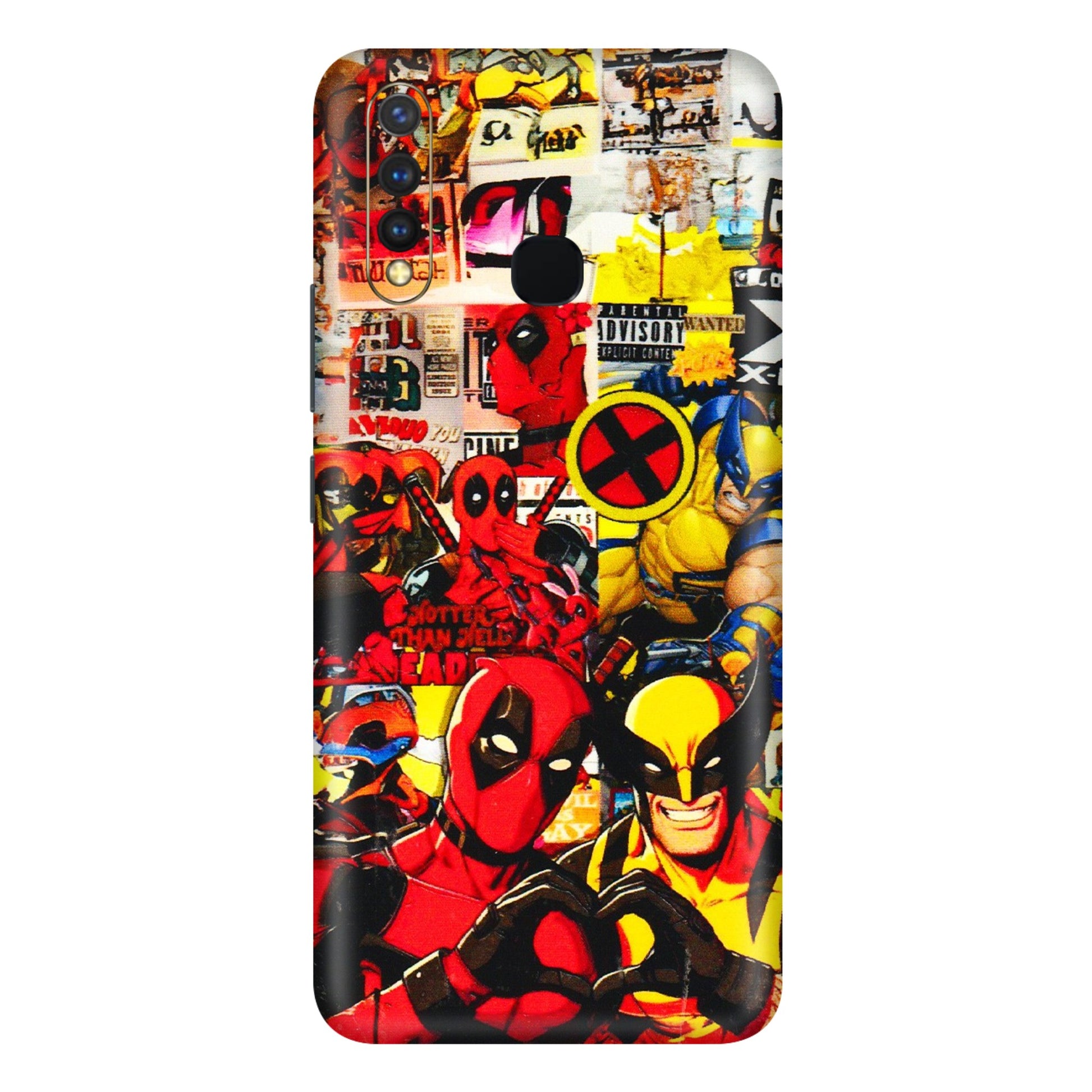 VIVO Y Series Phone Skins (All Models) - Spidy Wolverine - 3D Embossed Finish (L-310) Vivo Y19