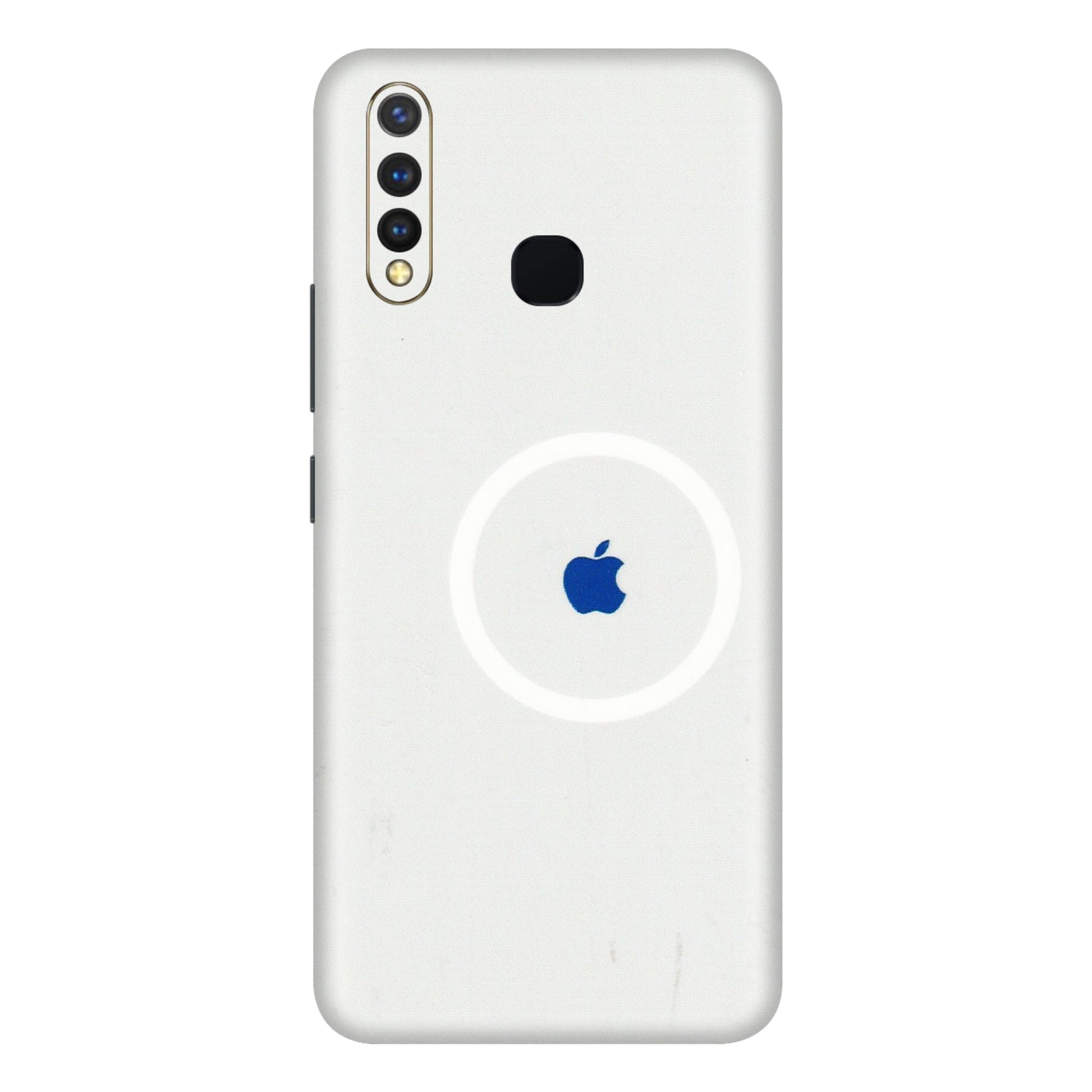 VIVO Y Series Phone Skins (All Models) - iPhone Magsafe Logo - 3D Embossed Finish (L-320) Vivo Y19