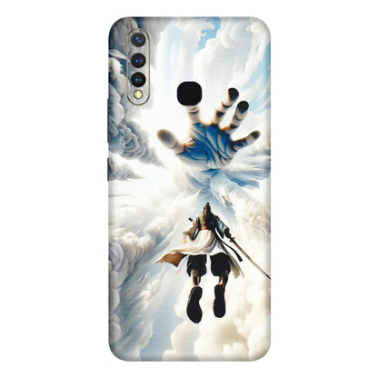 VIVO Y Series Phone Skins (All Models) - Big Hand With Monkey King - 3D Embossed Finish (L-323) Vivo Y19