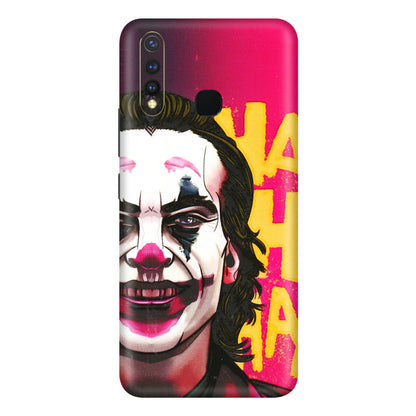 VIVO Y Series Phone Skins (All Models) - Joker Evil Laugh - 3D Embossed Finish (L-97) Vivo Y19