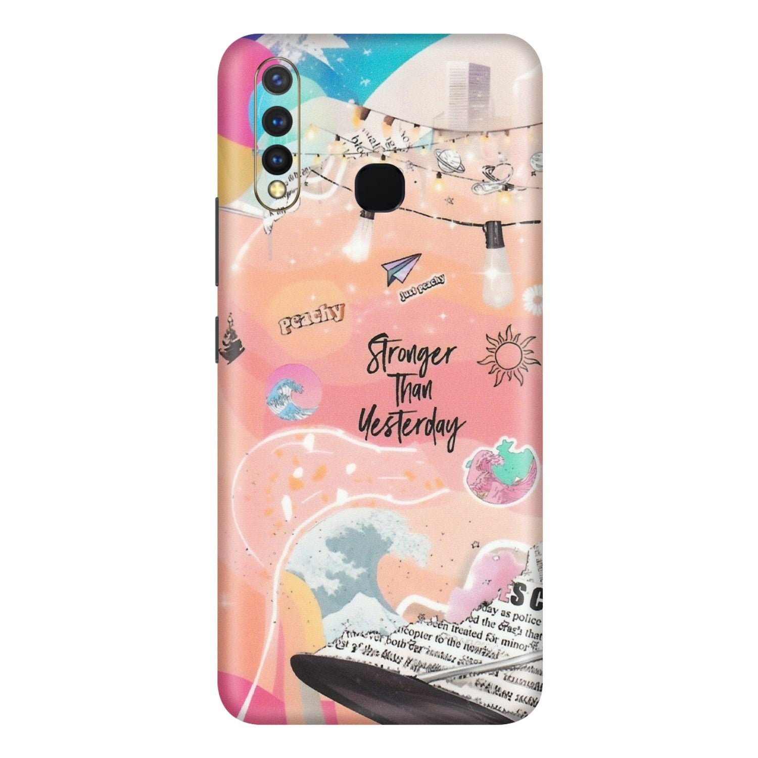 VIVO Y Series Phone Skins (All Models) - Stronger Then Yesterday - Matte Finish (M-128) Vivo Y19