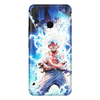 VIVO Y Series Phone Skins (All Models) - Blue Thunder Luffy Anime - Matte Finish (M-132) Vivo Y19