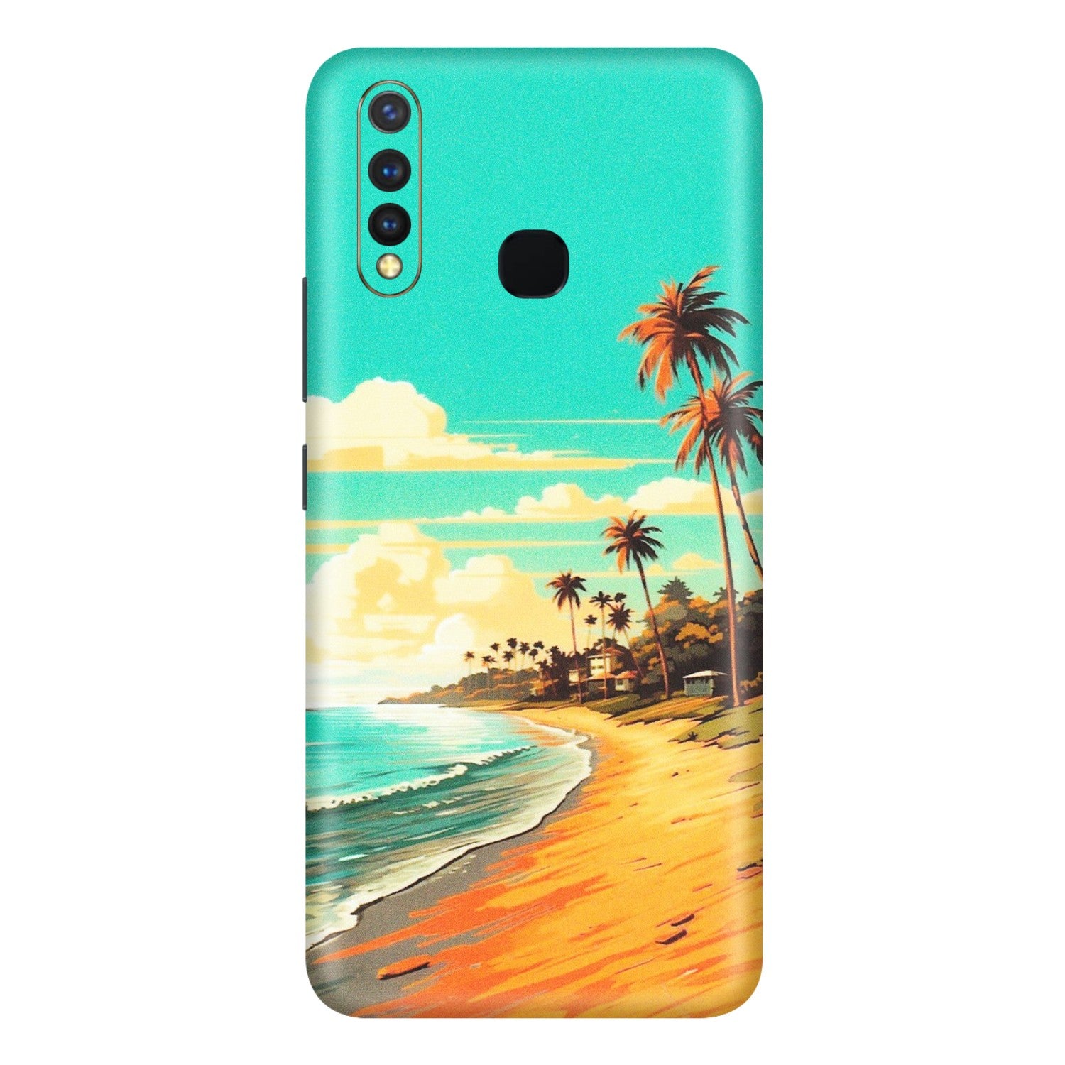 VIVO Y Series Phone Skins (All Models) - Miami Beach - Matte Finish (M-136) Vivo Y19