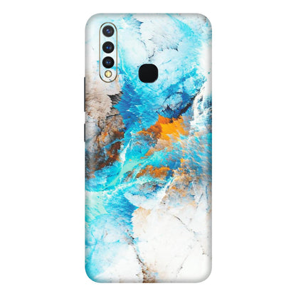 VIVO Y Series Phone Skins (All Models) - Blue Waves Abstract - Matte Finish (M-19) Vivo Y19