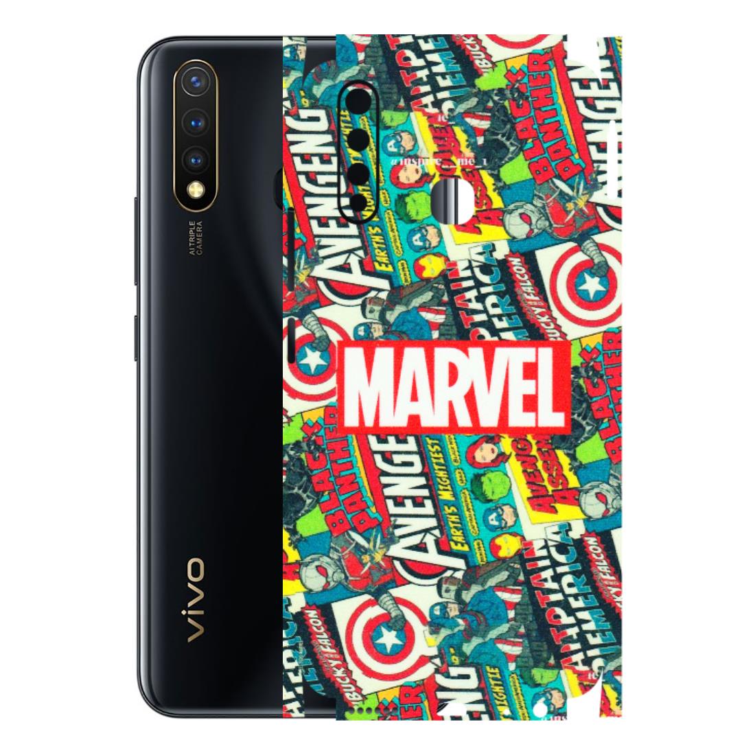 VIVO Y Series Phone Skins (All Models) - Marvel Comic Lover - Matte Finish (M-30) Vivo Y19