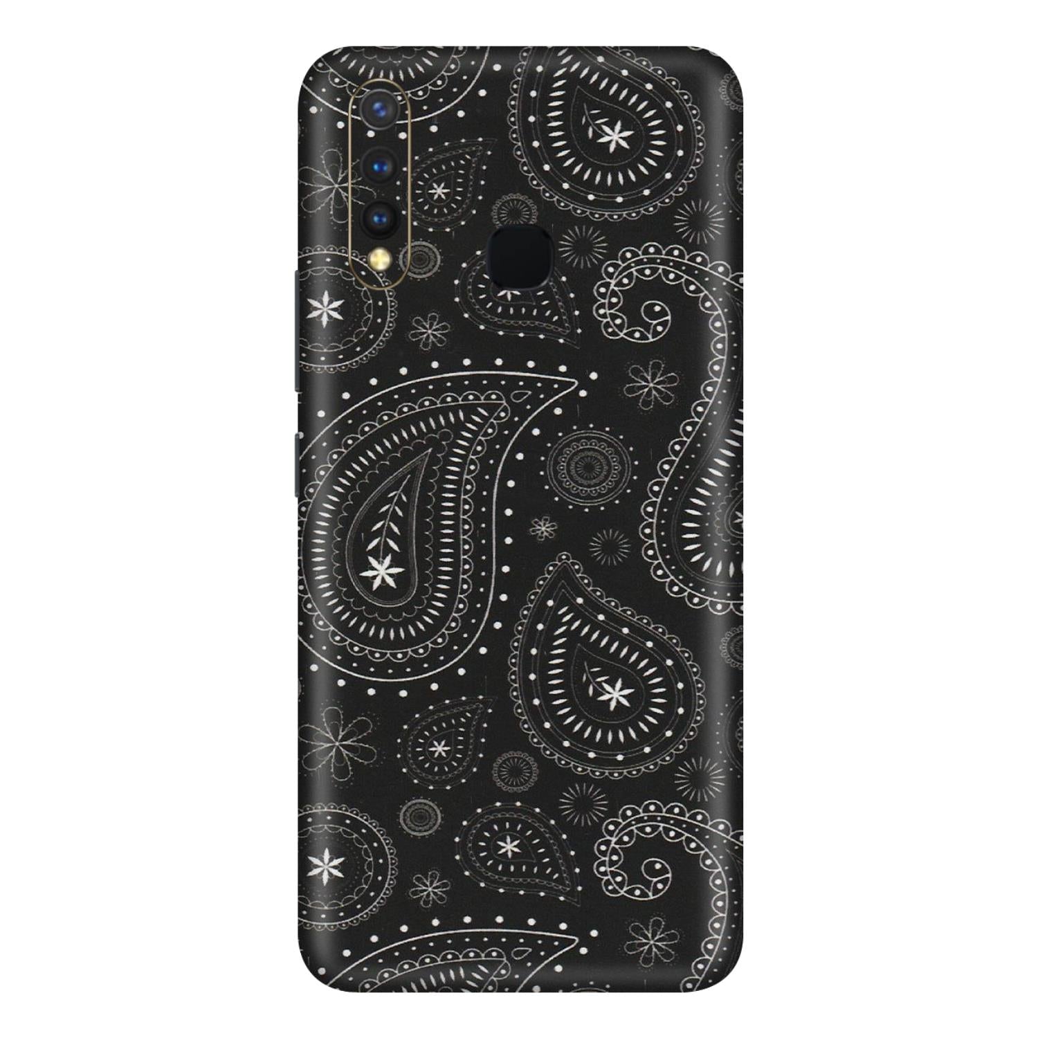 VIVO Y Series Phone Skins (All Models) - Black Sober Kerry - Matte Finish (M-37) Vivo Y19