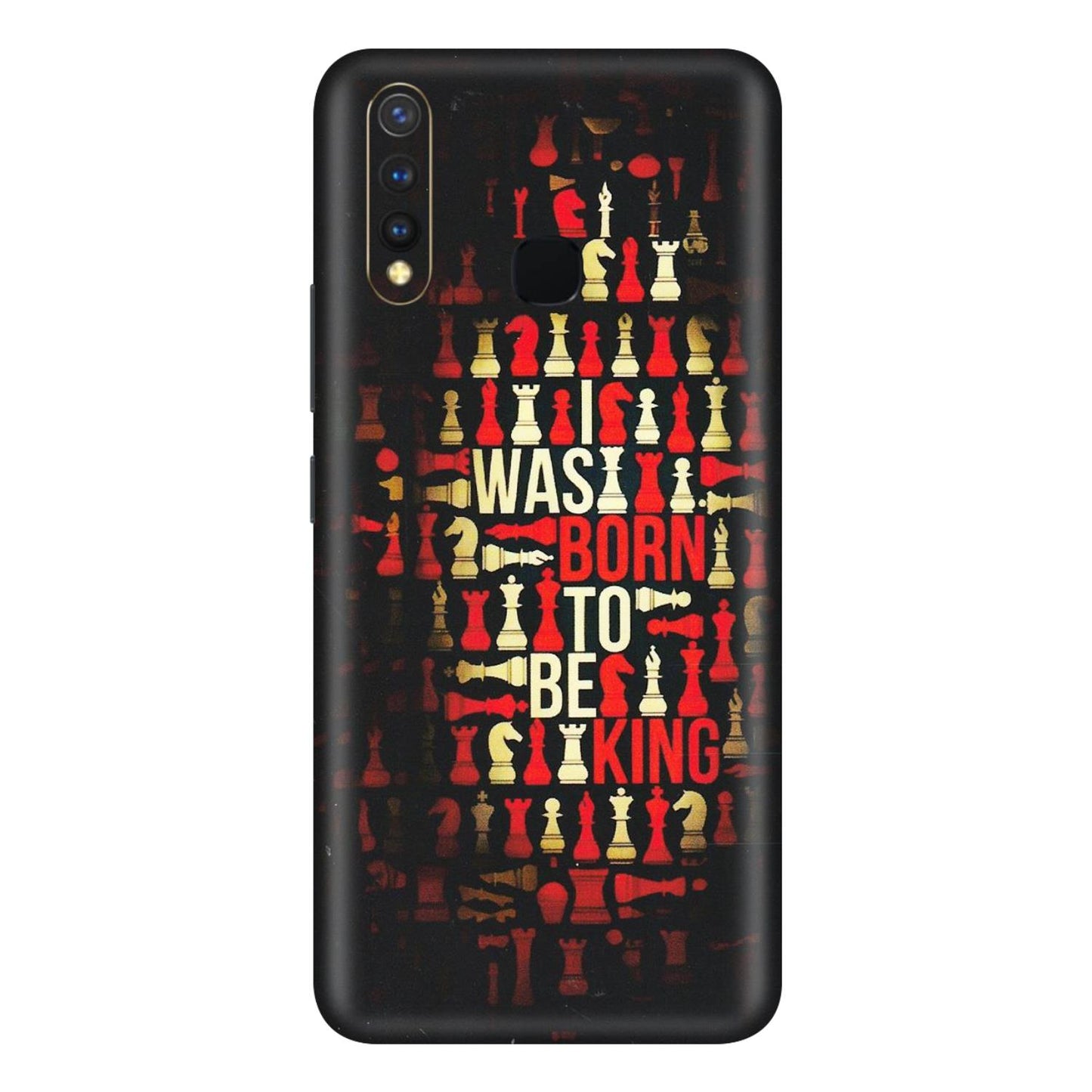 VIVO Y Series Phone Skins (All Models) - Born To Be King - Matte Finish (M-73) Vivo Y19