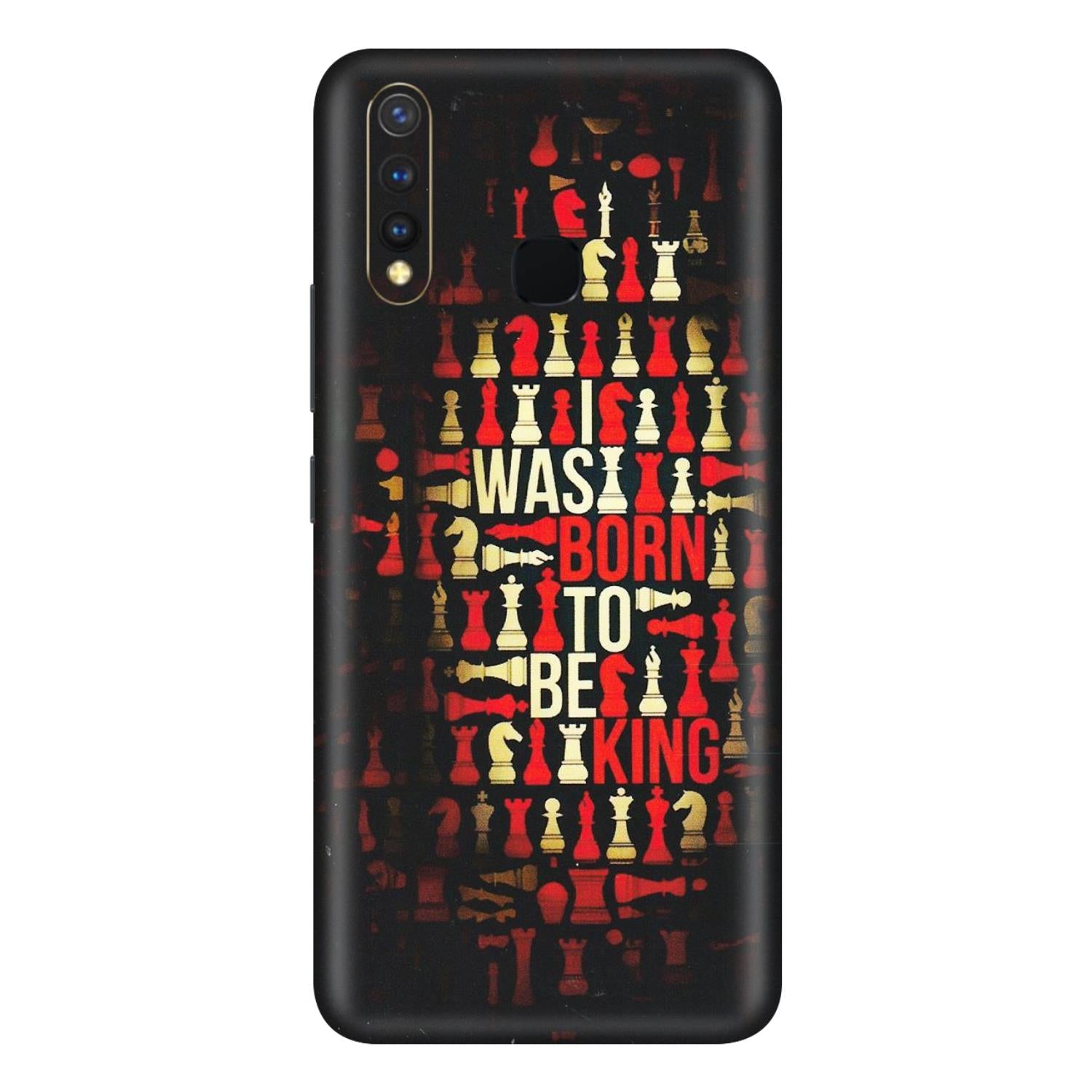 VIVO Y Series Phone Skins (All Models) - Born To Be King - Matte Finish (M-73) Vivo Y19