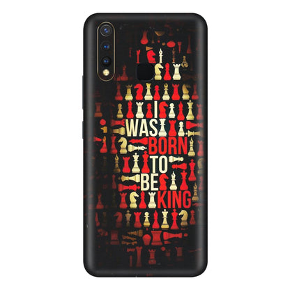 VIVO Y Series Phone Skins (All Models) - Born To Be King - Matte Finish (M-73) Vivo Y19