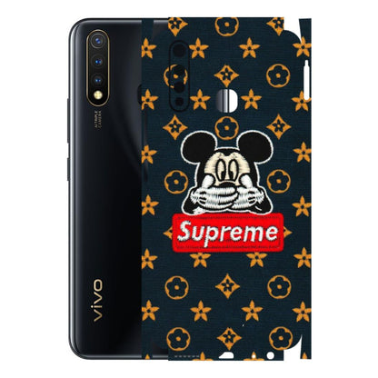 VIVO Y Series Phone Skins (All Models) - Mickey Supreme - Matte Finish (M-83) Vivo Y19