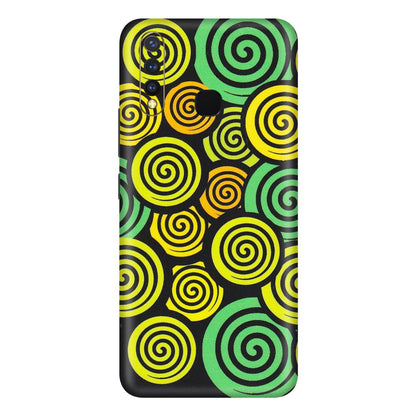 VIVO Y Series Phone Skins (All Models) - Crazy Spiral - Matte Finish (M-91) Vivo Y19