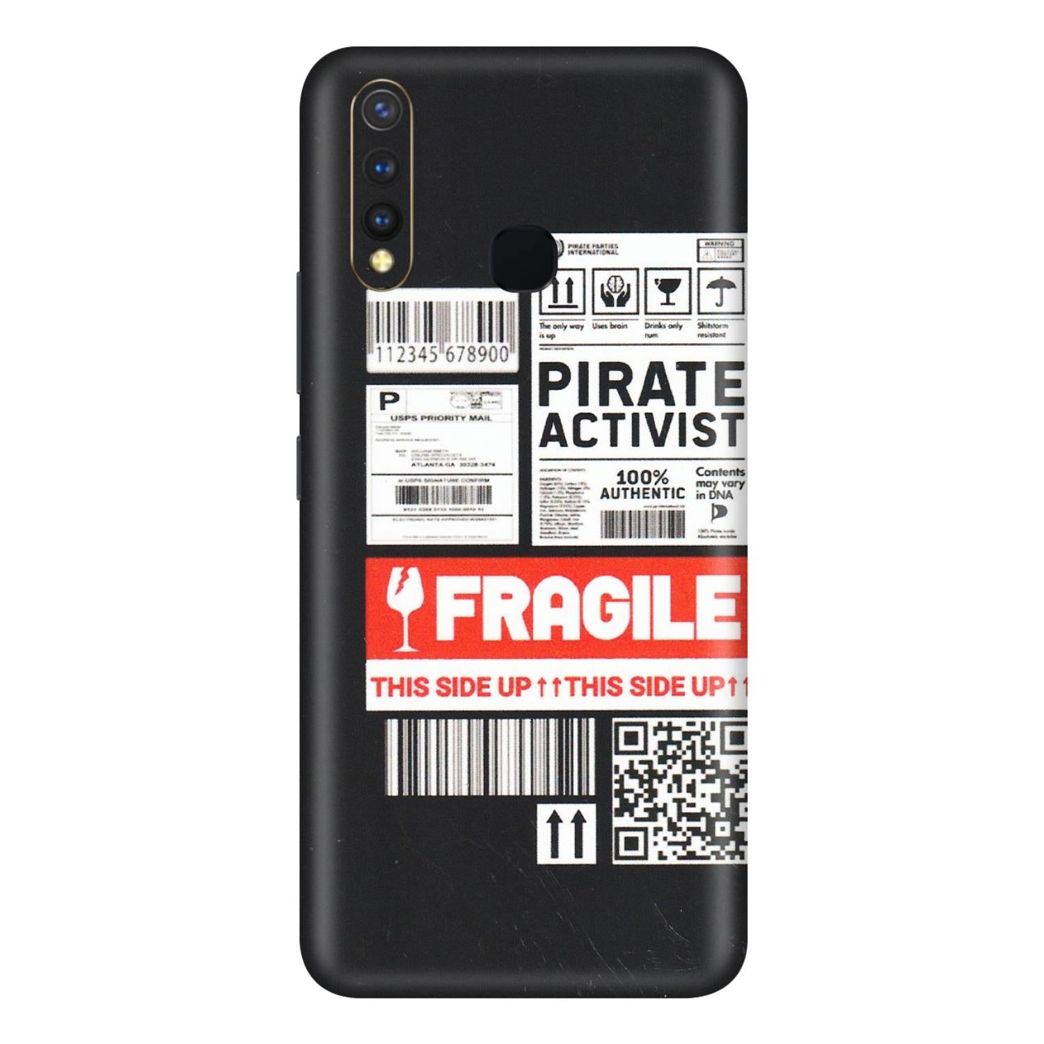 VIVO Y Series Phone Skins (All Models) - Handle With Care - Matte Finish (M-99) Vivo Y19