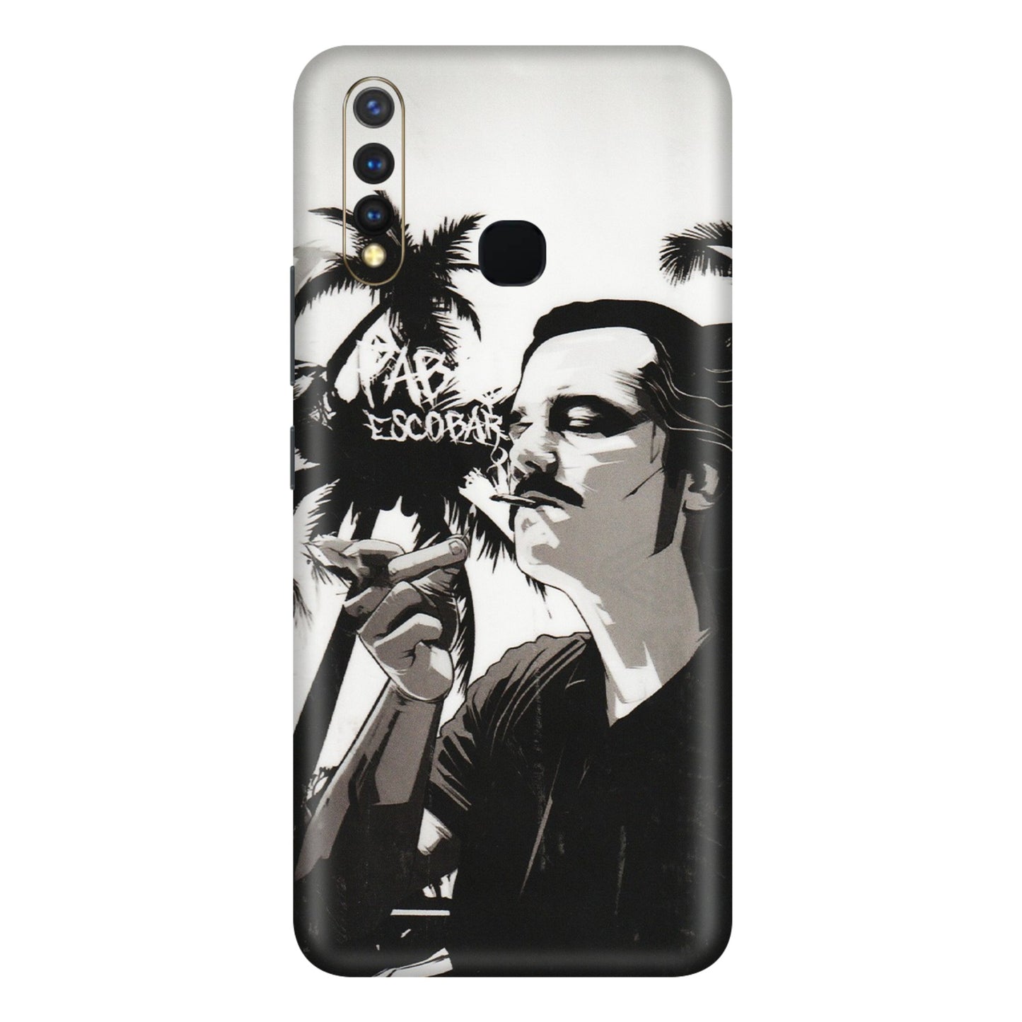 VIVO Y Series Phone Skins (All Models) - Pab Escobar - Transparent Finish (T-05) Vivo Y19