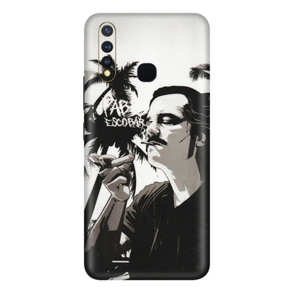 VIVO Y Series Phone Skins (All Models) - Pab Escobar - Transparent Finish (T-05) Vivo Y19