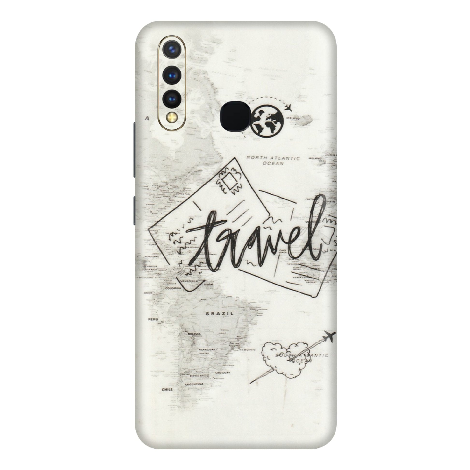 VIVO Y Series Phone Skins (All Models) - Travel Ticket - Transparent Finish (T-06) Vivo Y19