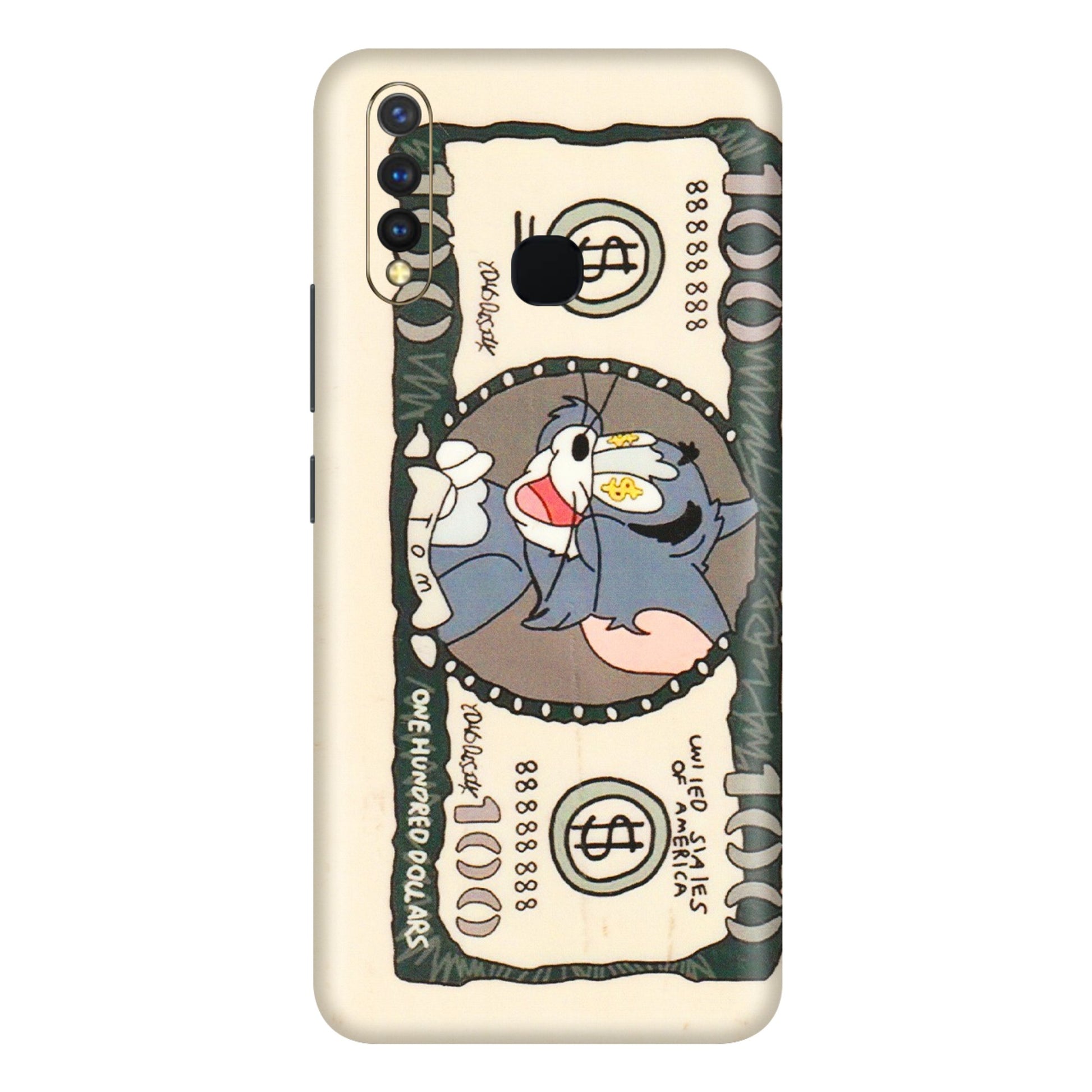 VIVO Y Series Phone Skins (All Models) - One Hundred Dollar Tom - Transparent Finish (T-16) Vivo Y19