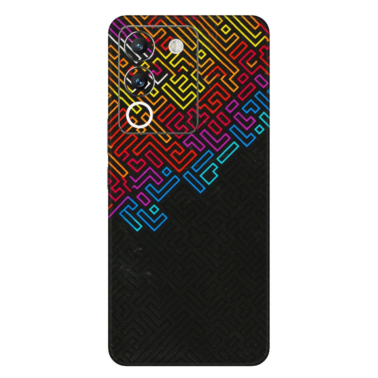 VIVO Y Series Phone Skins (All Models) - Dotme Pattern Art - 3D Embossed Finish (L-121) Vivo Y200 (5G)