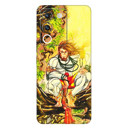 VIVO Y Series Phone Skins (All Models) - Lord Hanuman - 3D Embossed Finish (L-152) Vivo Y200 (5G)