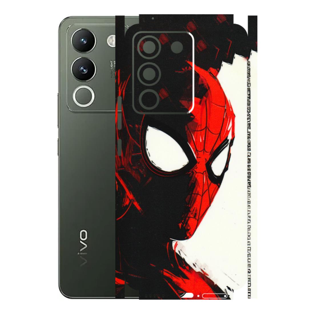 VIVO Y Series Phone Skins (All Models) - Spiderman Killer Face - 3D Embossed Finish (L-17) Vivo Y200 (5G)