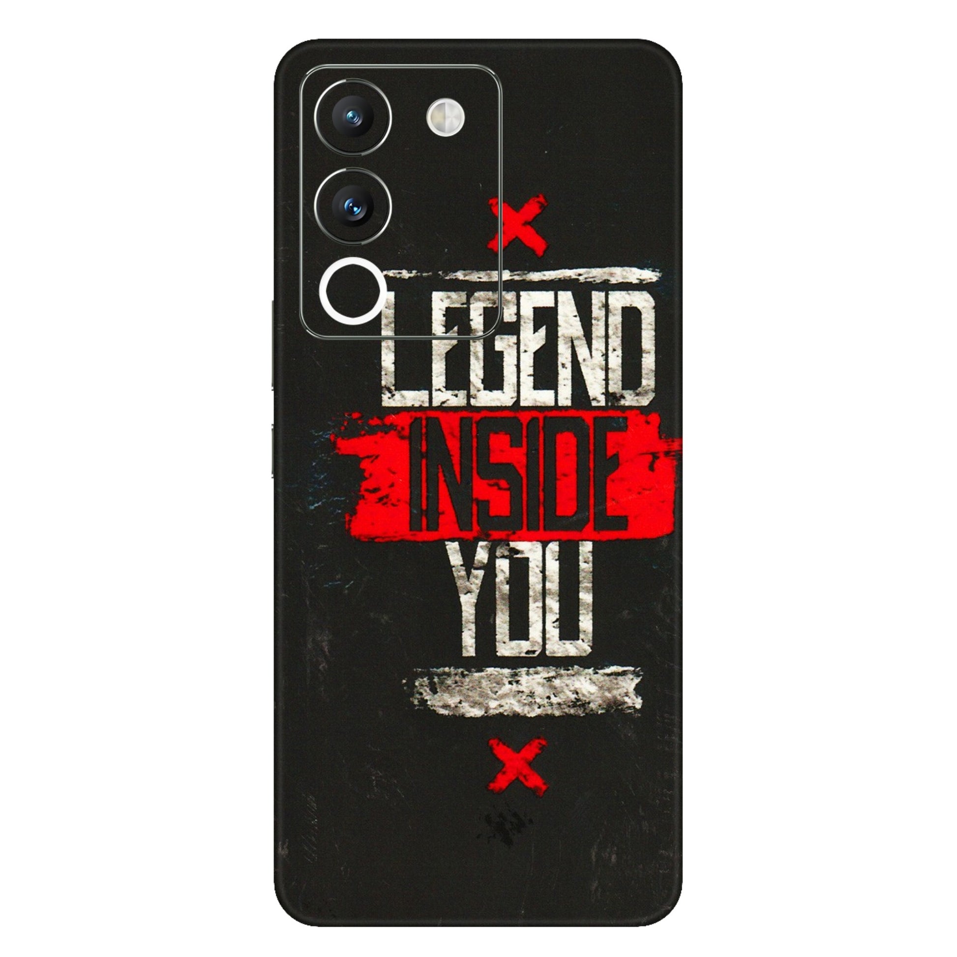 VIVO Y Series Phone Skins (All Models) - Legend Inside You - 3D Embossed Finish (L-186) Vivo Y200 (5G)