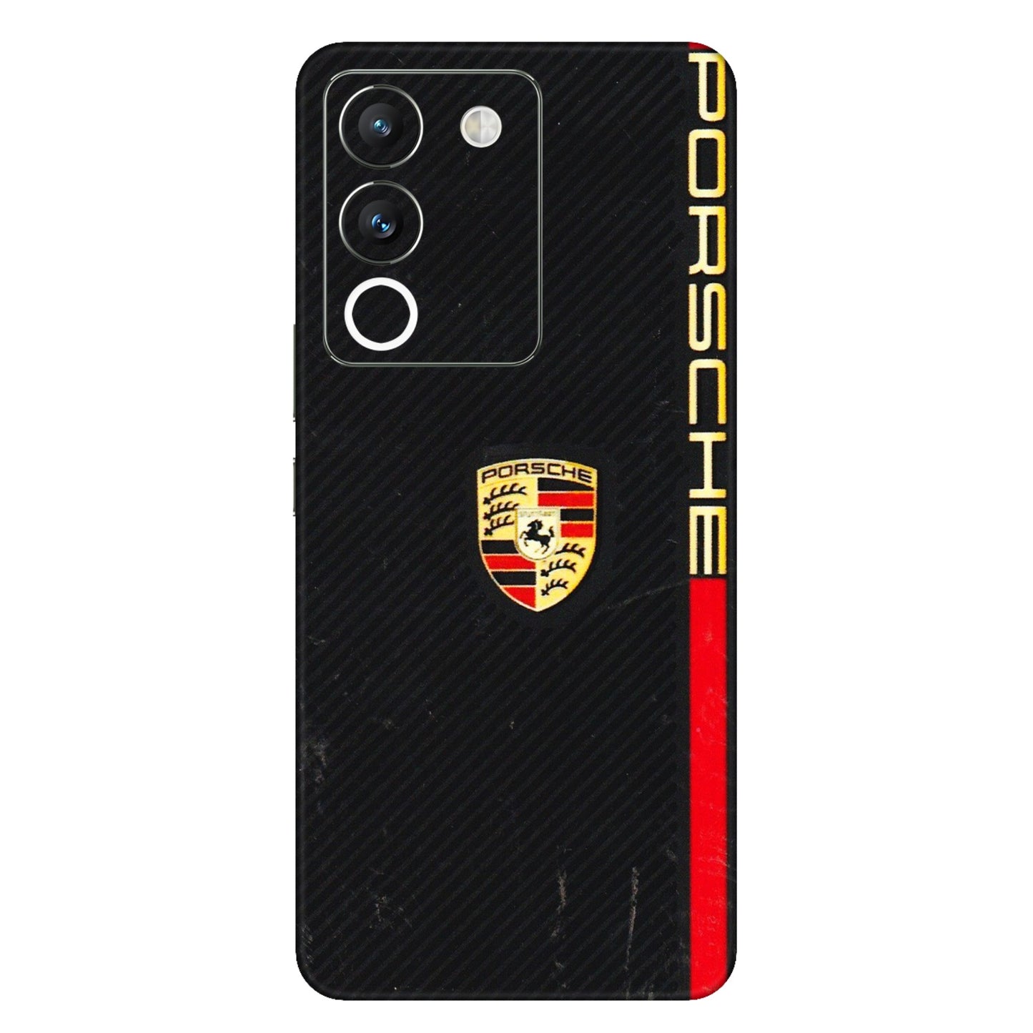 VIVO Y Series Phone Skins (All Models) - Premium Porsche - 3D Embossed Finish (L-225) Vivo Y200 (5G)