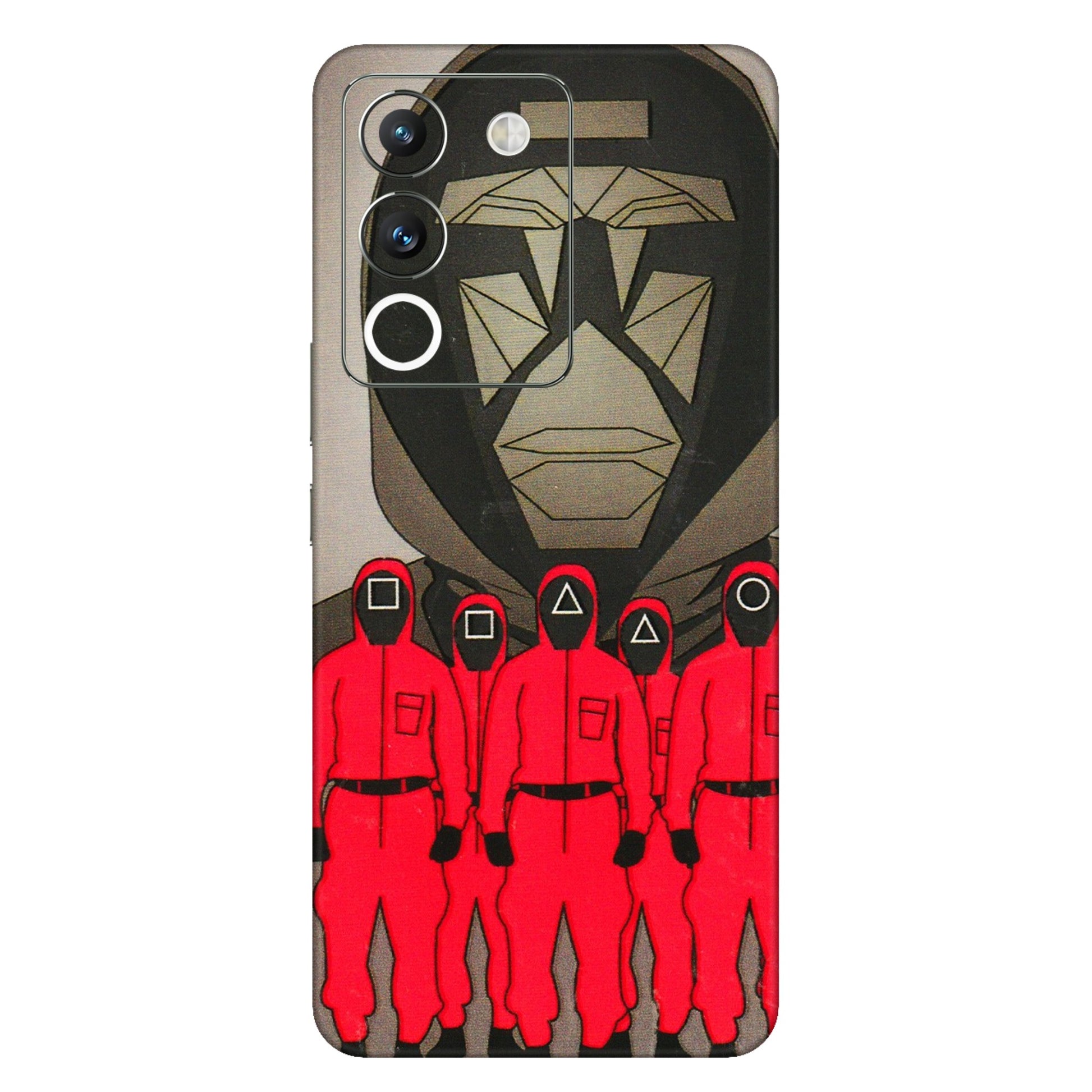 VIVO Y Series Phone Skins (All Models) - Squid Game Hero - 3D Embossed Finish (L-245) Vivo Y200 (5G)