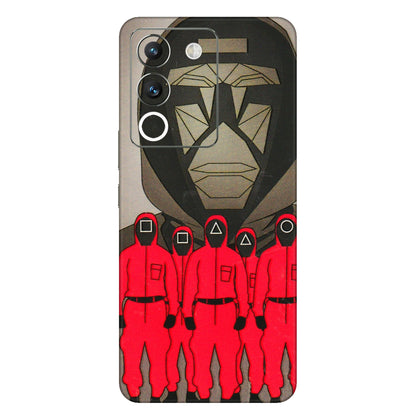VIVO Y Series Phone Skins (All Models) - Squid Game Hero - 3D Embossed Finish (L-245) Vivo Y200 (5G)