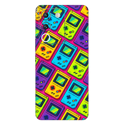 VIVO Y Series Phone Skins (All Models) - Gameboy Colourful - 3D Embossed Finish (L-266) Vivo Y200 (5G)
