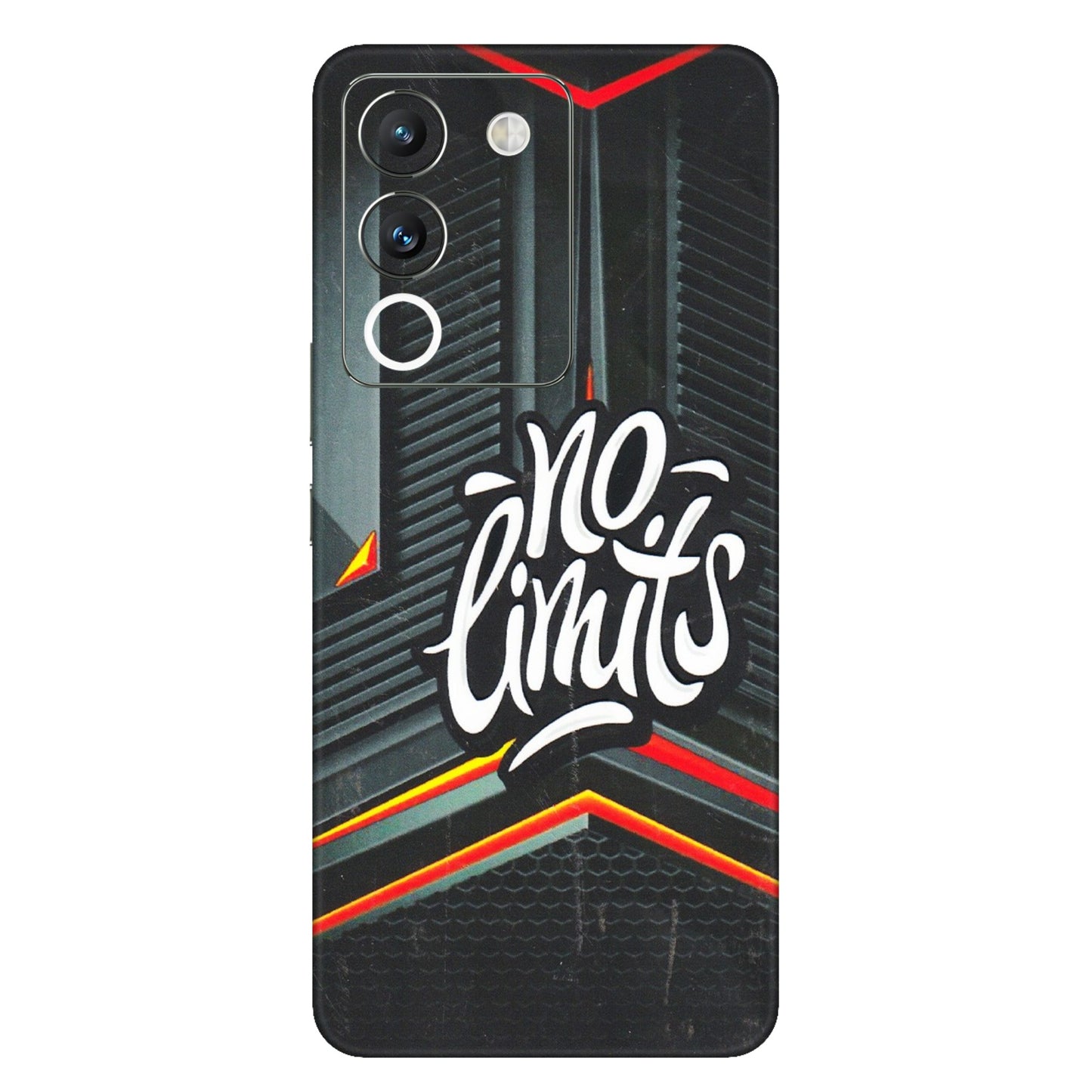 VIVO Y Series Phone Skins (All Models) - No Limits - 3D Embossed Finish (L-286) Vivo Y200 (5G)