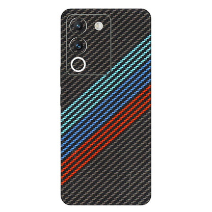 VIVO Y Series Phone Skins (All Models) - Carbon BM - 3D Embossed Finish (L-302) Vivo Y200 (5G)