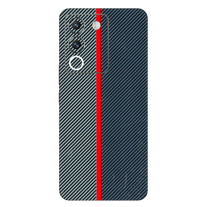 VIVO Y Series Phone Skins (All Models) - Blue Sober Lines - 3D Embossed Finish (L-305) Vivo Y200 (5G)