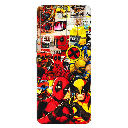 VIVO Y Series Phone Skins (All Models) - Spidy Wolverine - 3D Embossed Finish (L-310) Vivo Y200 (5G)