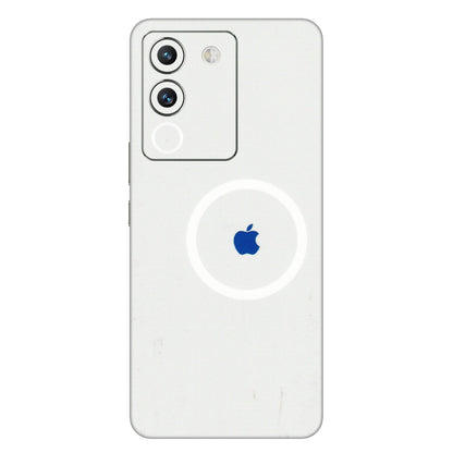 VIVO Y Series Phone Skins (All Models) - iPhone Magsafe Logo - 3D Embossed Finish (L-320) Vivo Y200 (5G)