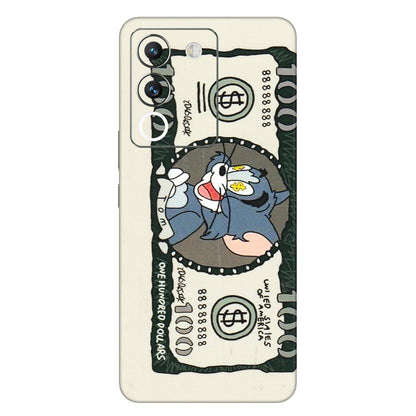 VIVO Y Series Phone Skins (All Models) - Tom Hundred Dollar - 3D Embossed Finish (L-324) Vivo Y200 (5G)