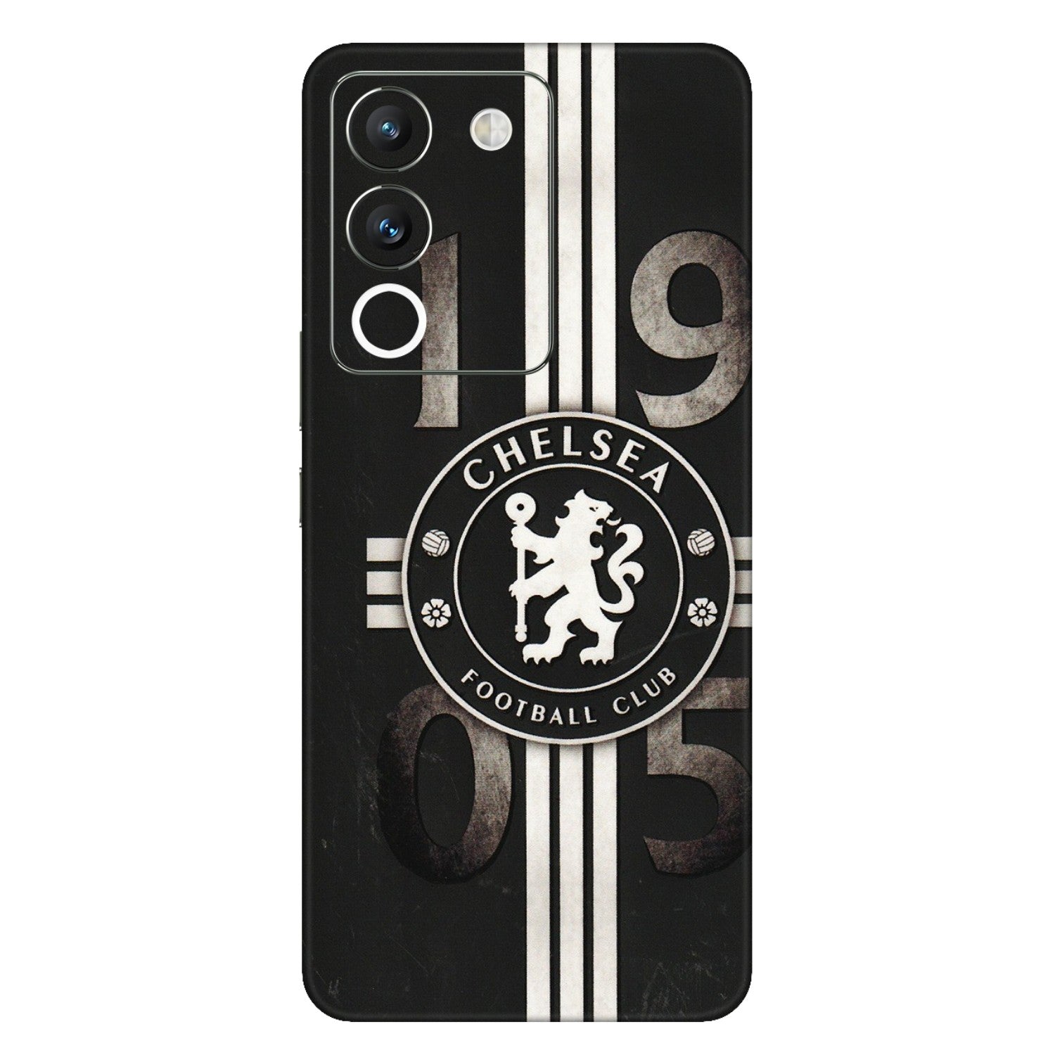 VIVO Y Series Phone Skins (All Models) - Chelsea Fan Club - 3D Embossed Finish (L-36) Vivo Y200 (5G)