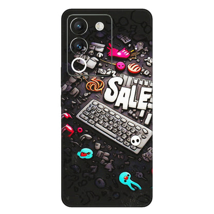 VIVO Y Series Phone Skins (All Models) - Gadgets Sale - 3D Embossed Finish (L-50) Vivo Y200 (5G)