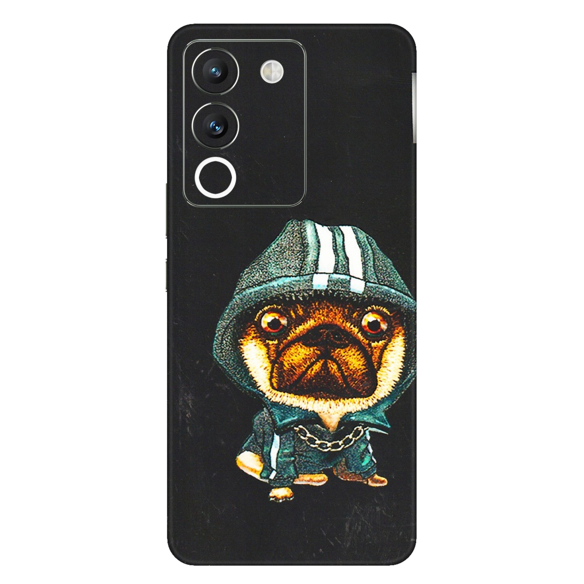 VIVO Y Series Phone Skins (All Models) - Puppy N Hoodie - 3D Embossed Finish (L-90) Vivo Y200 (5G)