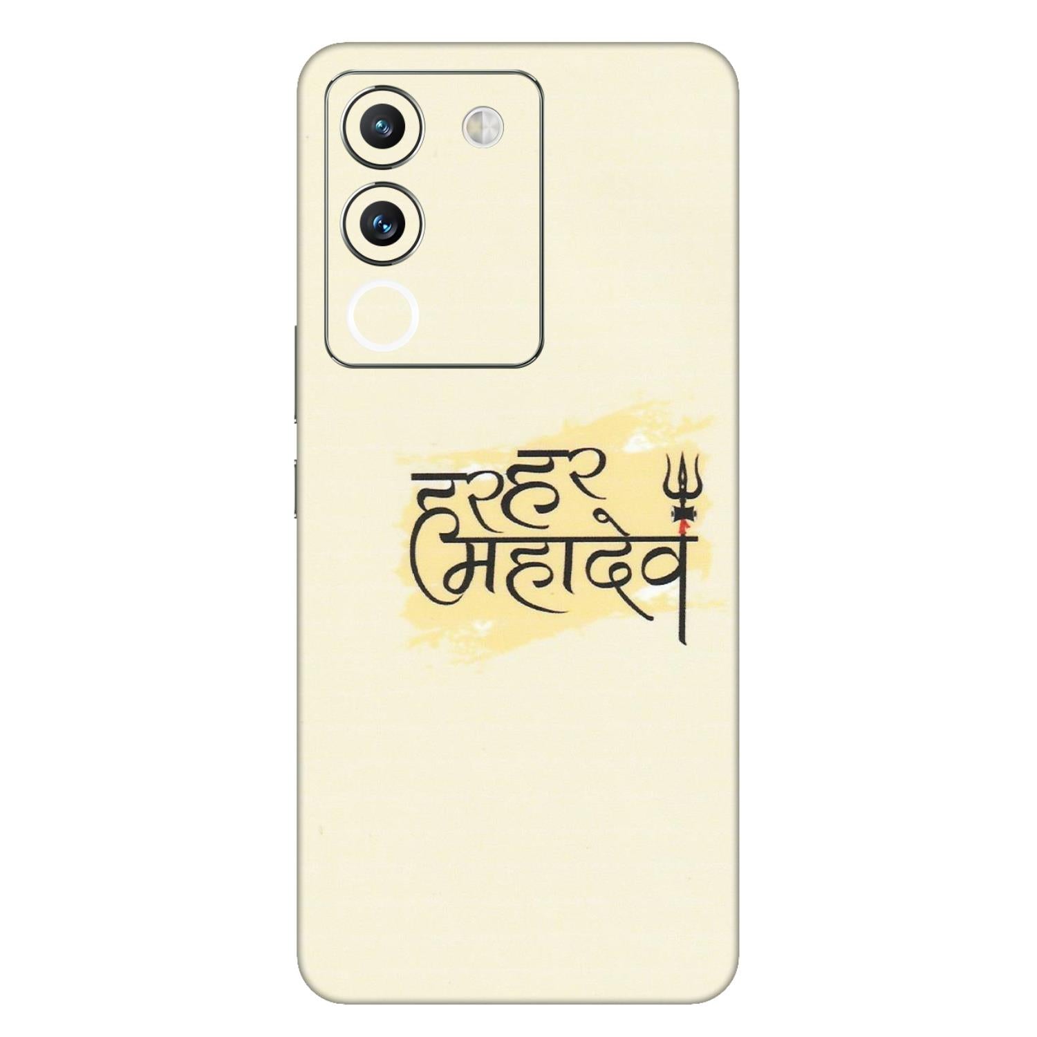 VIVO Y Series Phone Skins (All Models) - Har Har Mahadev - Matte Finish (M-10) Vivo Y200 (5G)