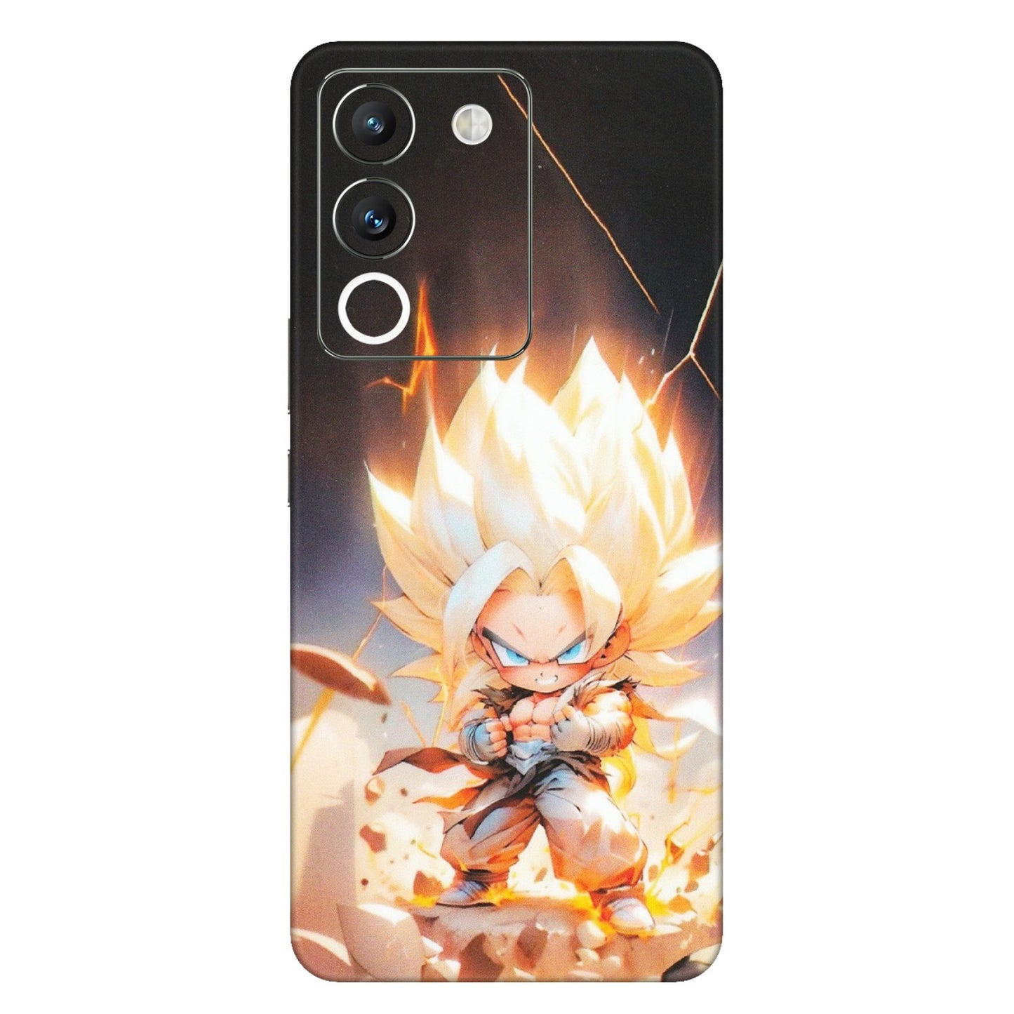 VIVO Y Series Phone Skins (All Models) - Goku Dragon Cute Anime - Matte Finish (M-131) Vivo Y200 (5G)