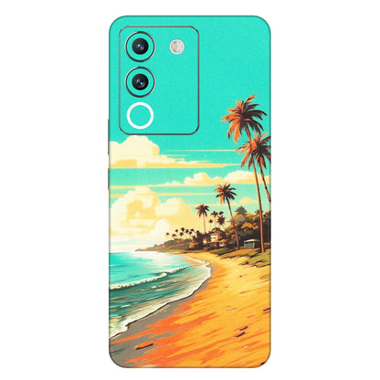 VIVO Y Series Phone Skins (All Models) - Miami Beach - Matte Finish (M-136) Vivo Y200 (5G)