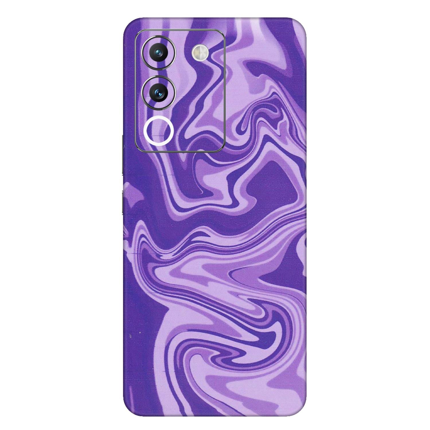 VIVO Y Series Phone Skins (All Models) - Hazy Purple Nights - Matte Finish (M-14) Vivo Y200 (5G)