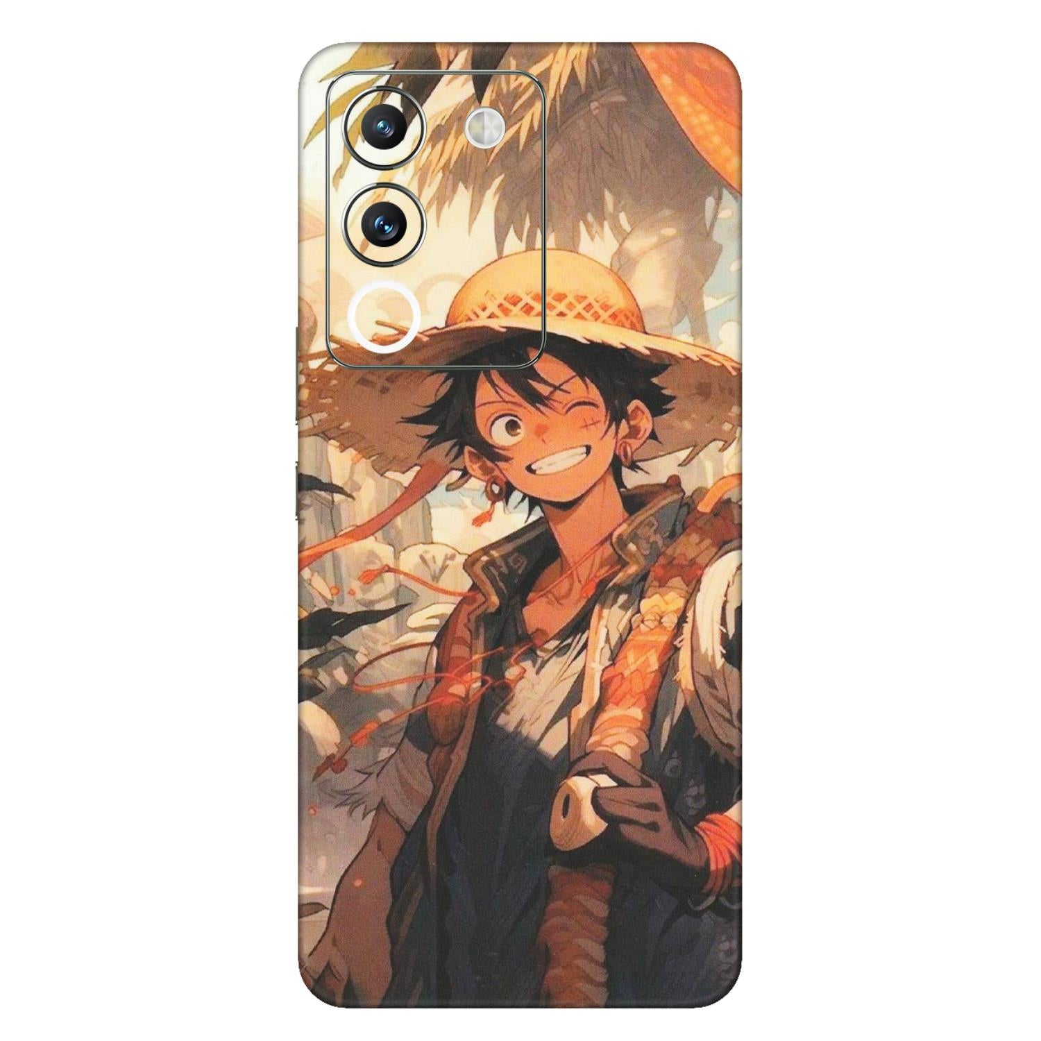 VIVO Y Series Phone Skins (All Models) - Anime Character Smile - Matte Finish (M-33) Vivo Y200 (5G)