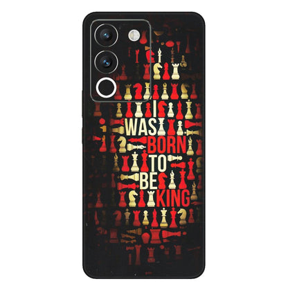 VIVO Y Series Phone Skins (All Models) - Born To Be King - Matte Finish (M-73) Vivo Y200 (5G)