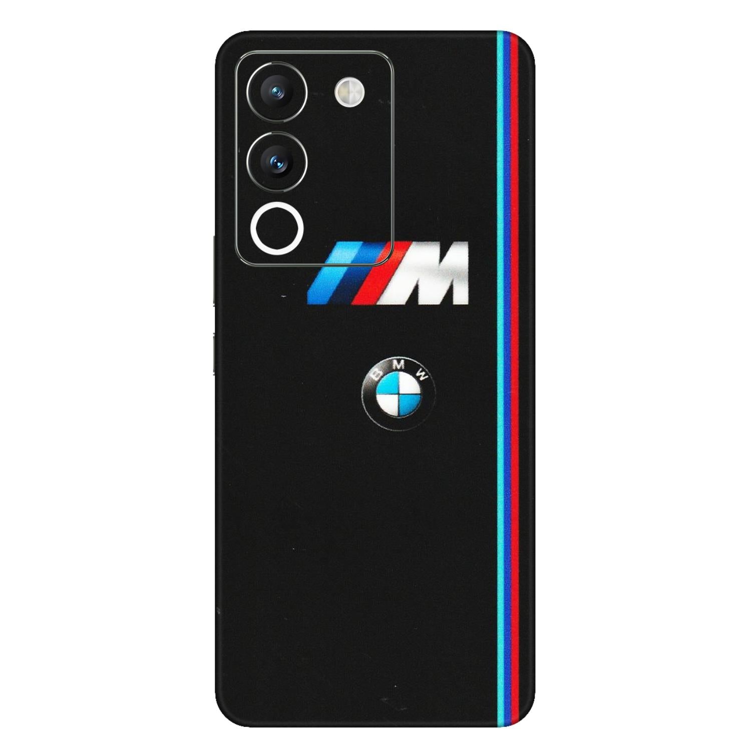 VIVO Y Series Phone Skins (All Models) - Styling With Black BMW - Matte Finish (M-74) Vivo Y200 (5G)