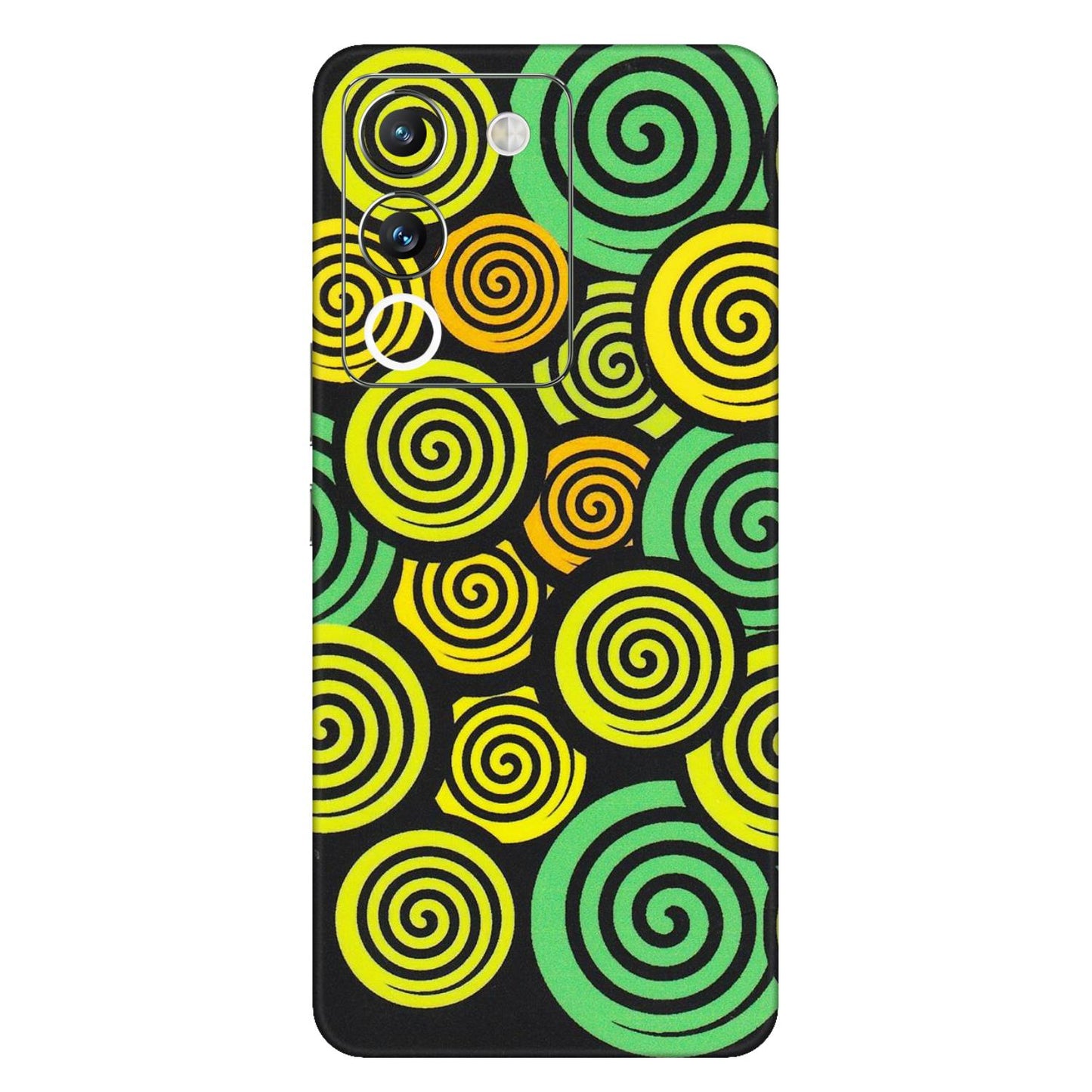 VIVO Y Series Phone Skins (All Models) - Crazy Spiral - Matte Finish (M-91) Vivo Y200 (5G)