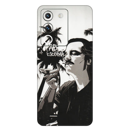 VIVO Y Series Phone Skins (All Models) - Pab Escobar - Transparent Finish (T-05) Vivo Y200 (5G)