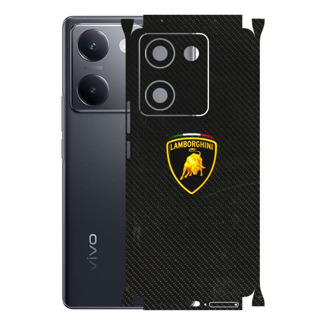 VIVO Y Series Phone Skins (All Models) - Dotted Lambo - 3D Embossed Finish (L-105) Vivo Y200 Pro