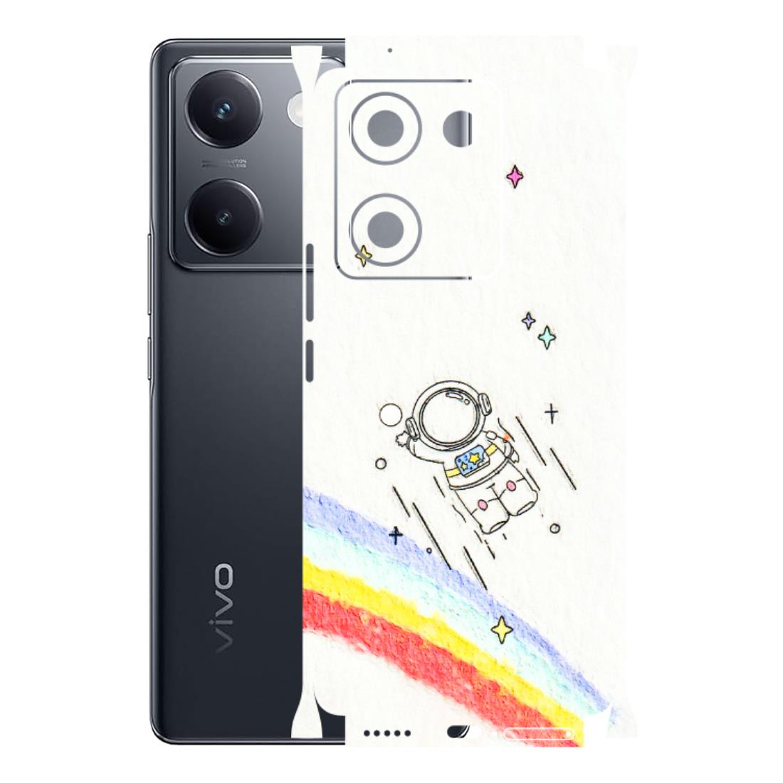 VIVO Y Series Phone Skins (All Models) - Milkyway Astronaut - 3D Embossed Finish (L-110) Vivo Y200 Pro