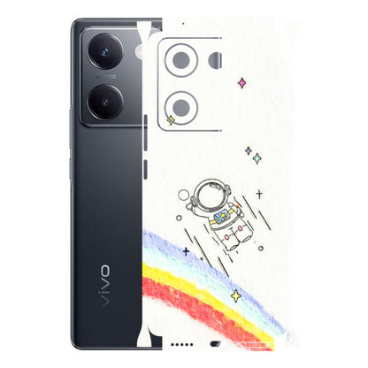 VIVO Y Series Phone Skins (All Models) - Milkyway Astronaut - 3D Embossed Finish (L-110) Vivo Y200 Pro